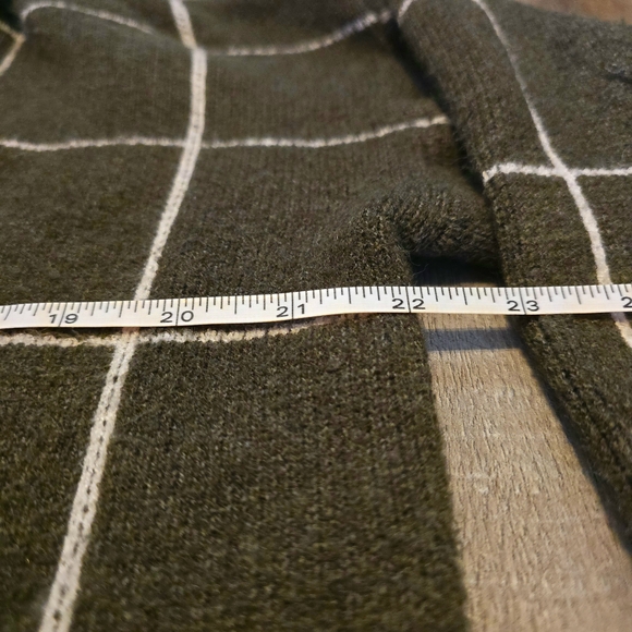 Olive Green Turtleneck Sweater - Picture 3 of 12